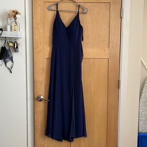 Bridesmaid dress size 4, worn once and washed